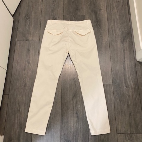 Nili Lotan Tel Aviv Slim Leg Cropped Cream Pants Size 0 - Picture 6 of 10